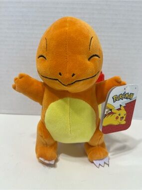 POKEMON Charmander 9” plush stuffed animal toy